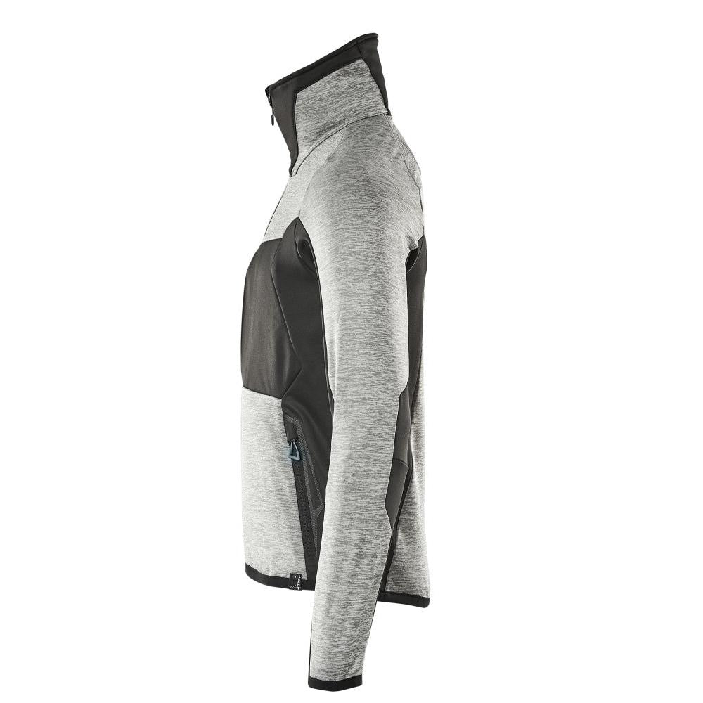 Πουλόβερ φλις με μπουφάν microfleece με φερμουάρ