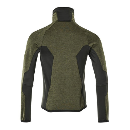 Πουλόβερ φλις με μπουφάν microfleece με φερμουάρ