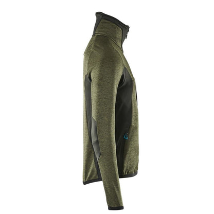 Πουλόβερ φλις με μπουφάν microfleece με φερμουάρ