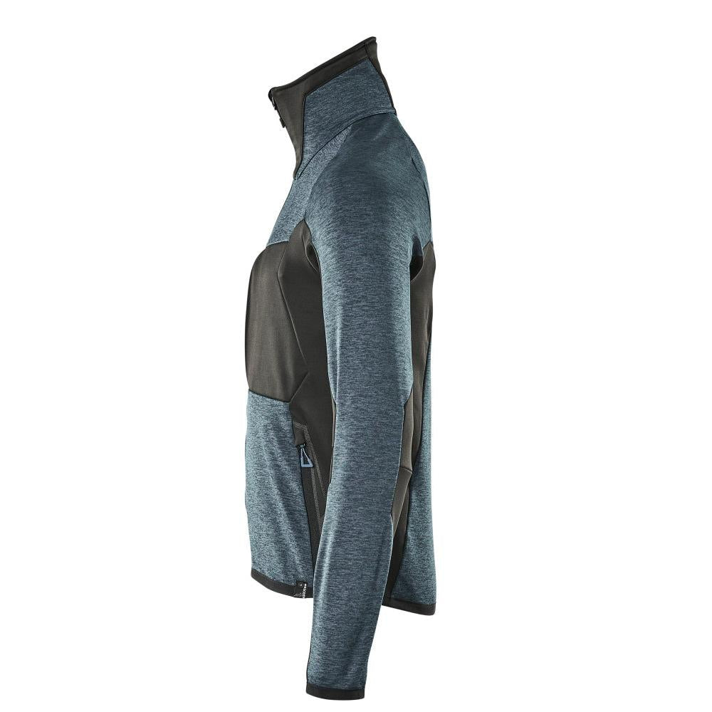 Πουλόβερ φλις με μπουφάν microfleece με φερμουάρ
