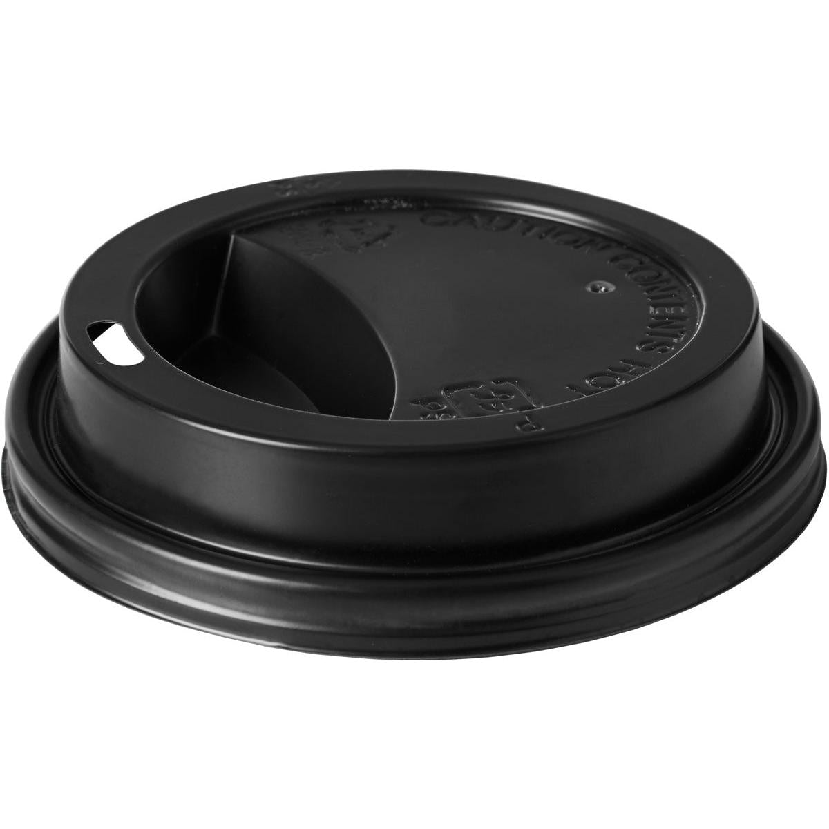 Το καπάκι για 170750 Schwarz PS από την Duni GmbH με υπερυψωμένο χείλος, άνοιγμα για ποτό και σύμβολα είναι ιδανικό για ζεστά ροφήματα και εξασφαλίζει ασφαλές κλείσιμο. Η συσκευασία περιέχει 50 κομμάτια.