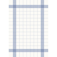 Το Duni GmbH Tisch-Tuch 38x54 cm, μπλε έχει λευκό φόντο με μπλε καρό περίγραμμα και ένα μοτίβο πλέγματος. Αυτή η υψηλής ποιότητας πετσέτα τραπεζιού παρέχεται σε μια συσκευασία με 250 κομμάτια και προσφέρει ομοιόμορφα κατανεμημένα, συμμετρικά σχεδιαστικά στοιχεία.