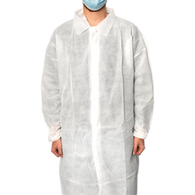 MaiMed-Coat V, παλτό επισκέπτη από φλις με 4 καρφιά πρέσας, περ. 120 εκ