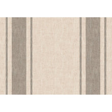 Σε ένα μπεζ, δομημένο φόντο υπάρχουν τρεις κάθετες λωρίδες με μαύρο και γκρι μοτίβο ψαροκόκαλου, εμπνευσμένο από τη πετσέτα Malia 38x54 cm, Μαύρο (πακέτο 50 τεμαχίων) της Duni GmbH. Ο σχεδιασμός παραμένει απλός και συμμετρικός.