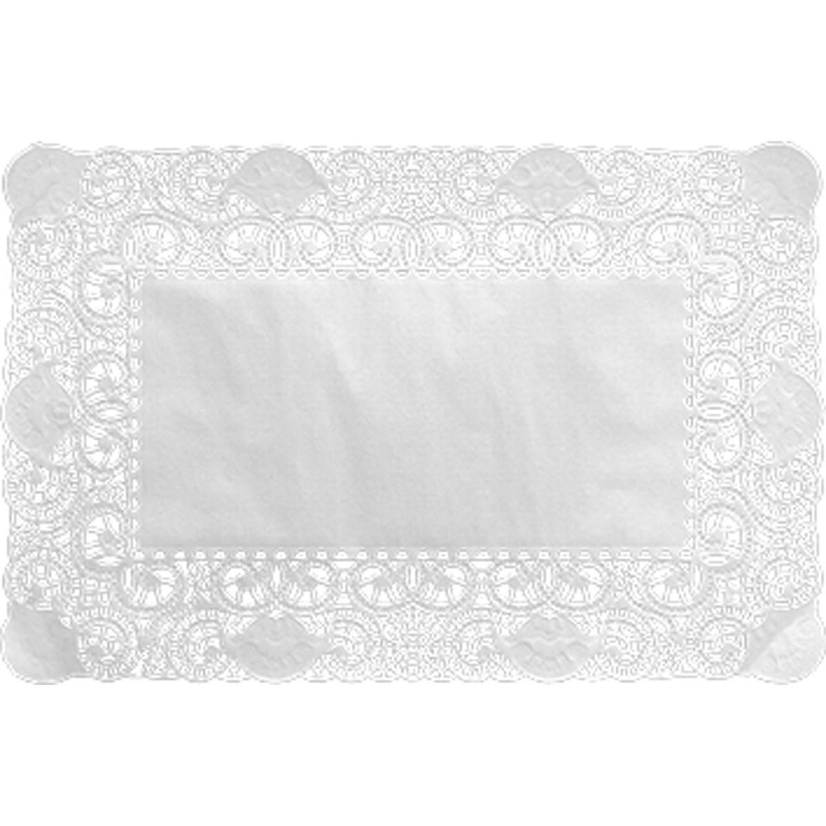 Το Duni GmbH διακοσμητικό χαρτί δαντέλας 25x35 cm, λευκό, έχει ένα απλό κέντρο και ένα περίτεχνο δαντελωτό περίγραμμα - ιδανικό για κομψές διακοσμήσεις. Πωλείται σε συσκευασία με 250 υψηλής ποιότητας δαντελωτά χαρτοπετσέτες.