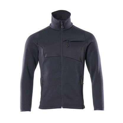 Πλεκτό πουλόβερ με ζακέτα με φερμουάρ