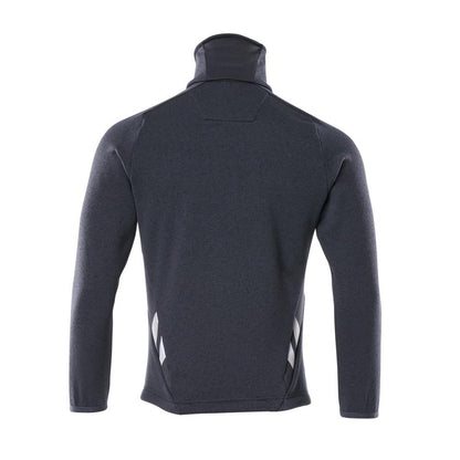 Πλεκτό πουλόβερ με ζακέτα με φερμουάρ