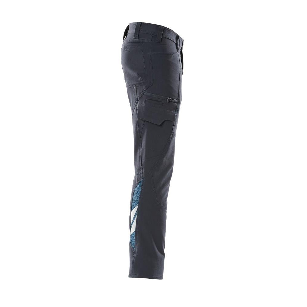 Παντελόνι, τσέπες στους μηρούς, παντελόνι ULTIMATE STRETCH, μαύρο-μπλε