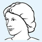 Foliodress Cap Comf Dino unst P100 | Συσκευασία (100 τεμάχια)