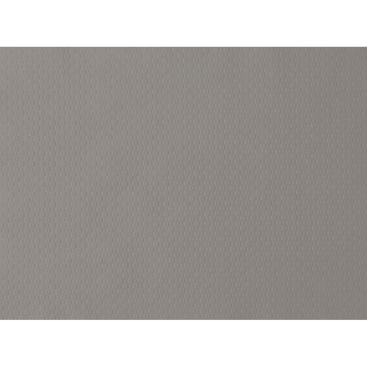 Eine Nahaufnahme der granitgrauen, strukturierten Oberfläche mit dezentem Punktmuster, die die gleichmäßige Farbe der stilvollen und praktischen Papier-Tischsets 30x40 cm, Packung (500 Stück) der Duni GmbH zeigt.