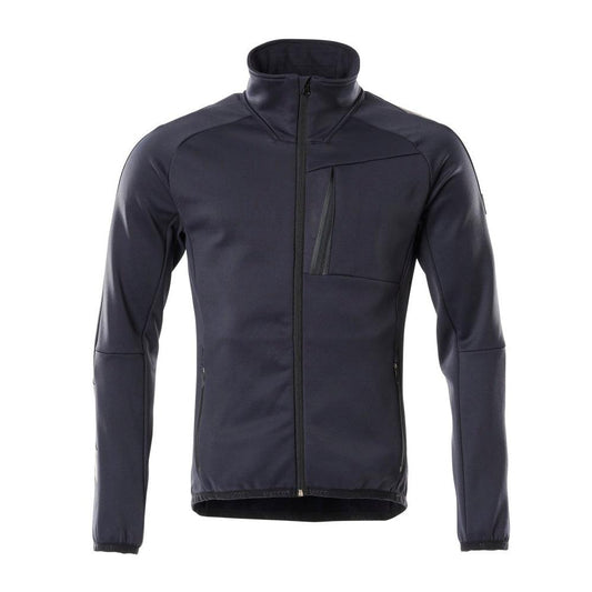 Πουλόβερ φλις με μπουφάν microfleece με φερμουάρ
