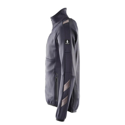 Πουλόβερ φλις με μπουφάν microfleece με φερμουάρ