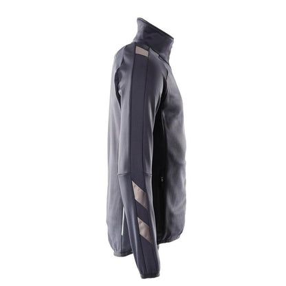 Πουλόβερ φλις με μπουφάν microfleece με φερμουάρ