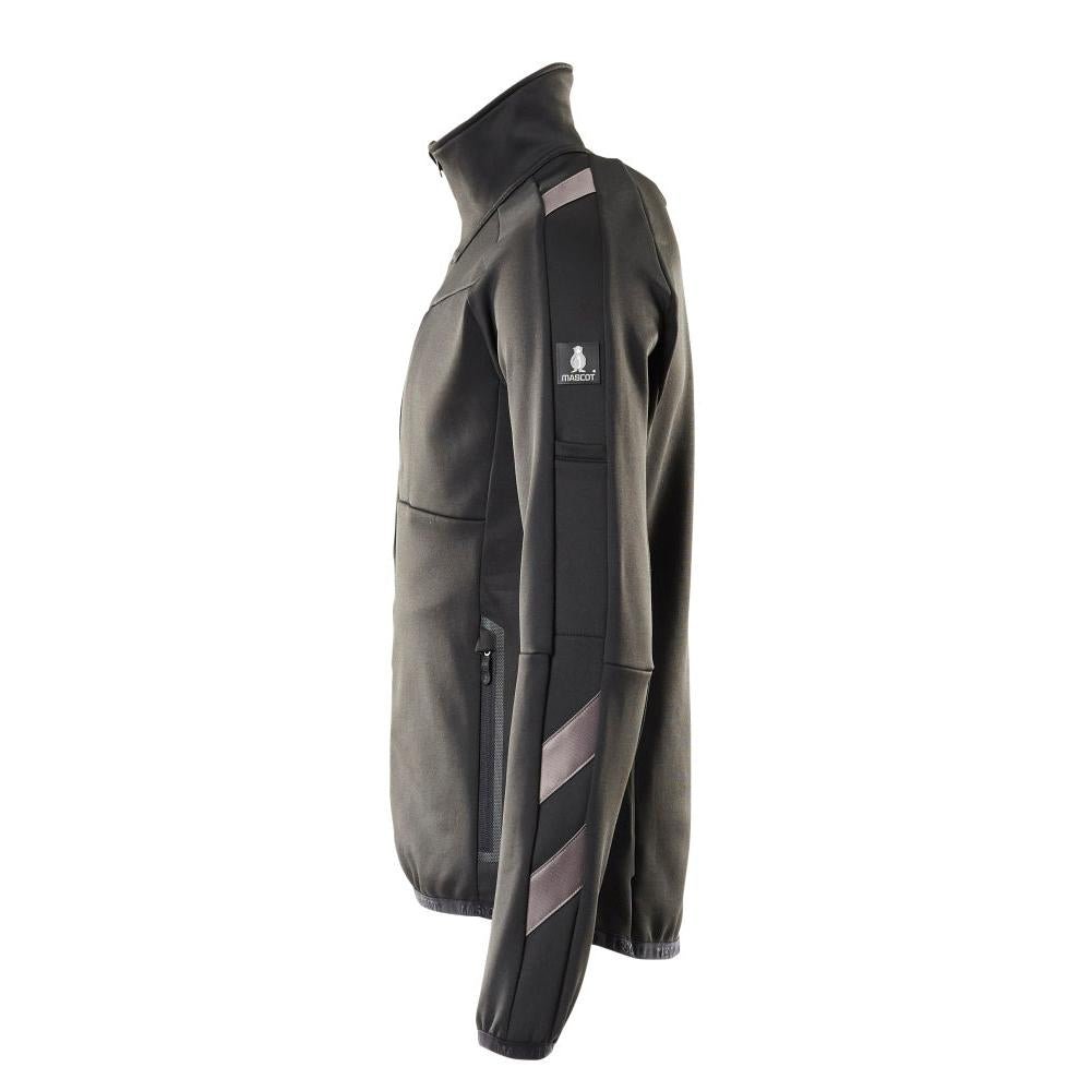 Πουλόβερ φλις με μπουφάν microfleece με φερμουάρ