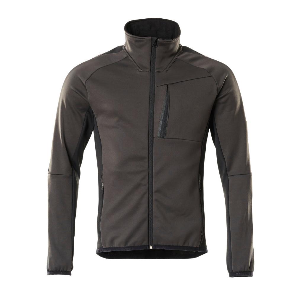 Πουλόβερ φλις με μπουφάν microfleece με φερμουάρ