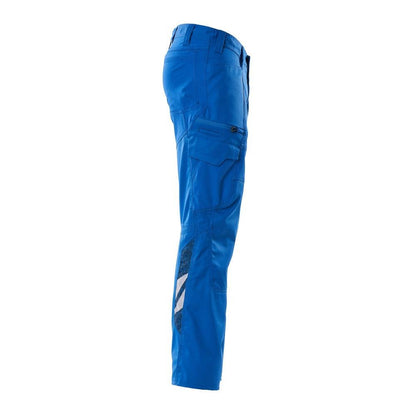 Παντελόνι, τσέπες στους μηρούς, παντελόνι με ελαστικά ένθετα, μπλε γαλάζιο