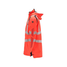 Επένδυση Parka CLIMASCOT®, ελαφρύ parka, Hi-vis κόκκινο/μαύρο-μπλε