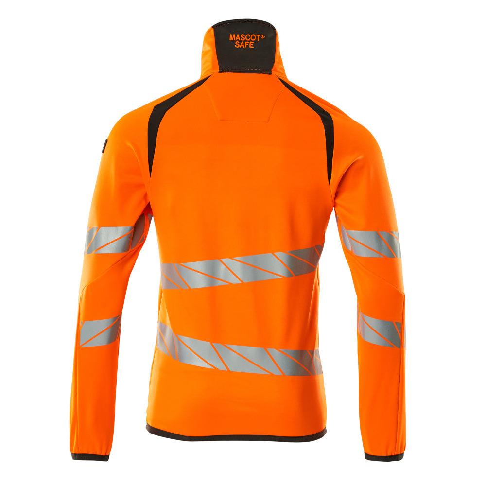 Πουλόβερ φλις με μπουφάν microfleece με φερμουάρ