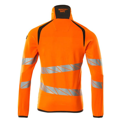 Πουλόβερ φλις με μπουφάν microfleece με φερμουάρ