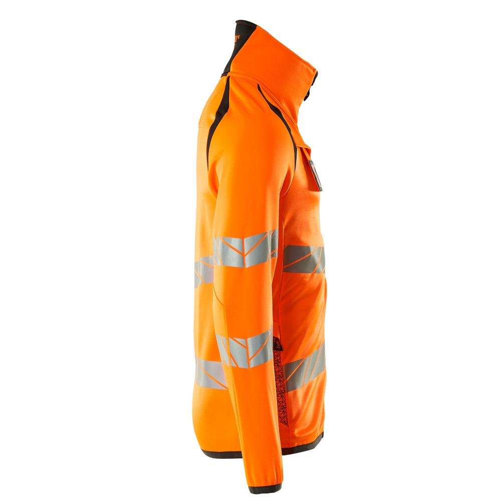Πουλόβερ φλις με μπουφάν microfleece με φερμουάρ