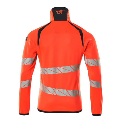 Πουλόβερ φλις με μπουφάν microfleece με φερμουάρ