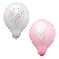 PAPSTAR Μπαλόνια Ø 25 cm "It's a girl" από την PAPSTAR GmbH σε σακούλα των 12 τεμαχίων, με πεταλούδες, καρδιές και λουλούδια - ιδανικά για κοριτσίστικα πάρτι ή ως διακόσμηση για baby shower.