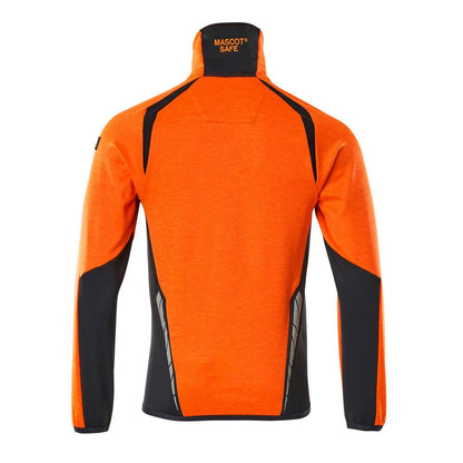 Πουλόβερ φλις με μπουφάν microfleece με φερμουάρ