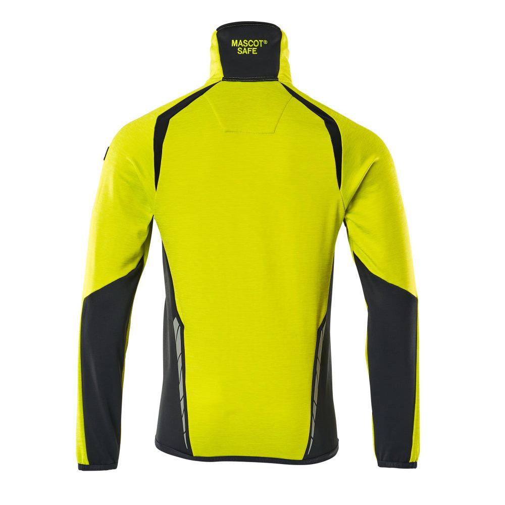 Πουλόβερ φλις με μπουφάν microfleece με φερμουάρ