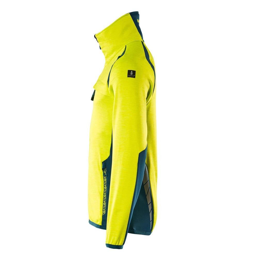 Πουλόβερ φλις με μπουφάν microfleece με φερμουάρ