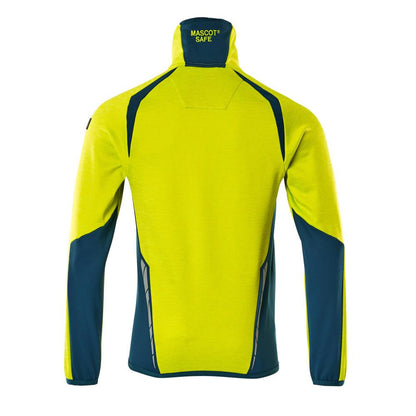 Πουλόβερ φλις με μπουφάν microfleece με φερμουάρ