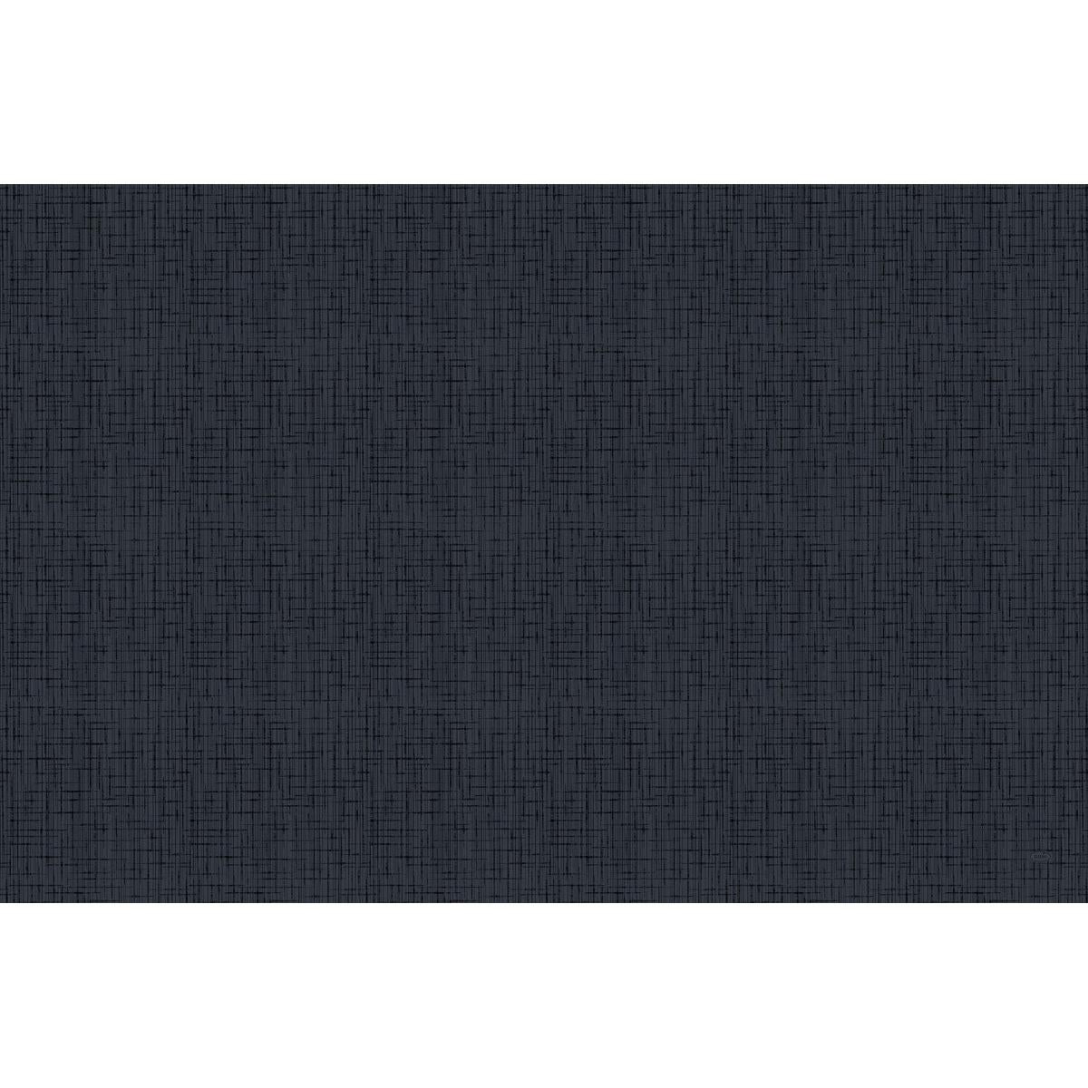 Ein dunkelgrauer, strukturierter Hintergrund mit einem subtilen, kreuz und quer verlaufenden Gittermuster, das von den eleganten Dunicel-Tischsets XL 40 x 60 cm Linnea der Duni GmbH inspiriert ist, die sich durch ein einheitliches und gleichmäßiges Webmuster auszeichnen.