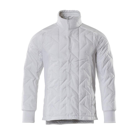 Θερμικό μπουφάν, ελαστικά ένθετα Thermo jacket, λευκό