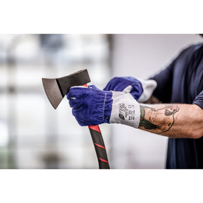 NITRAS CUT F, γάντια προστασίας κοπής, γκρι / μπλε