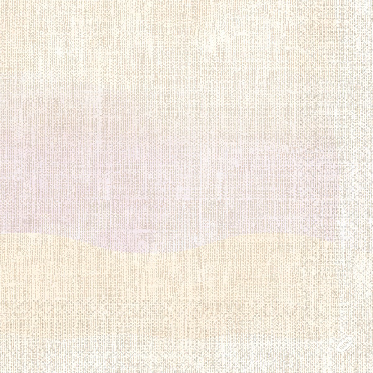 Ένα δομημένο υπόβαθρο καμβά σε απαλό μπεζ και ανοιχτό ροζ θυμίζει Serenity, με ένα ορατό υφαντό μοτίβο που θυμίζει το Zellt.Serv της Duni GmbH. 40x40 mm, 3-στρωματικές χαρτοπετσέτες (250 φύλλα χαρτιού), με λεπτές κυματοειδείς μεταβάσεις μεταξύ των επιμέρους χρωματικών επιφανειών.