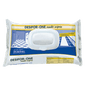 Μια συσκευασία Dr. Schnell DESIFOR-ONE MULTI WIPES μαντηλάκια απολύμανσης επιφανειών (100 μαντηλάκια) της DR.SCHNELL GmbH & Co. KGaA απεικονίζεται σε λευκή συσκευασία με μπλε και κίτρινες πινελιές και φέρει την επιγραφή "περιορισμένη ιοκτόνος PLUS" για καθαρισμό και απολύμανση.