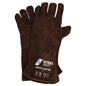 NITRAS SAFE PRO, γάντια συγκόλλησης, καφέ, EN 388, EN 12477 σπαστό δέρμα | Συσκευασία (12 ζεύγη)