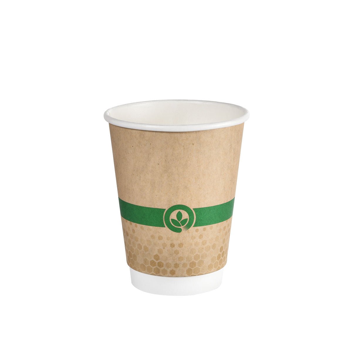 Τα κύπελλα Melli Cups Double Wall 240 ml από την Duni GmbH είναι επικαλυμμένα με βάση το νερό και εκτυπωμένα με στυλ - μια φιλική προς το περιβάλλον απόλαυση για τα αγαπημένα σας ποτά. Διατίθεται σε συσκευασία των 25 τεμαχίων.