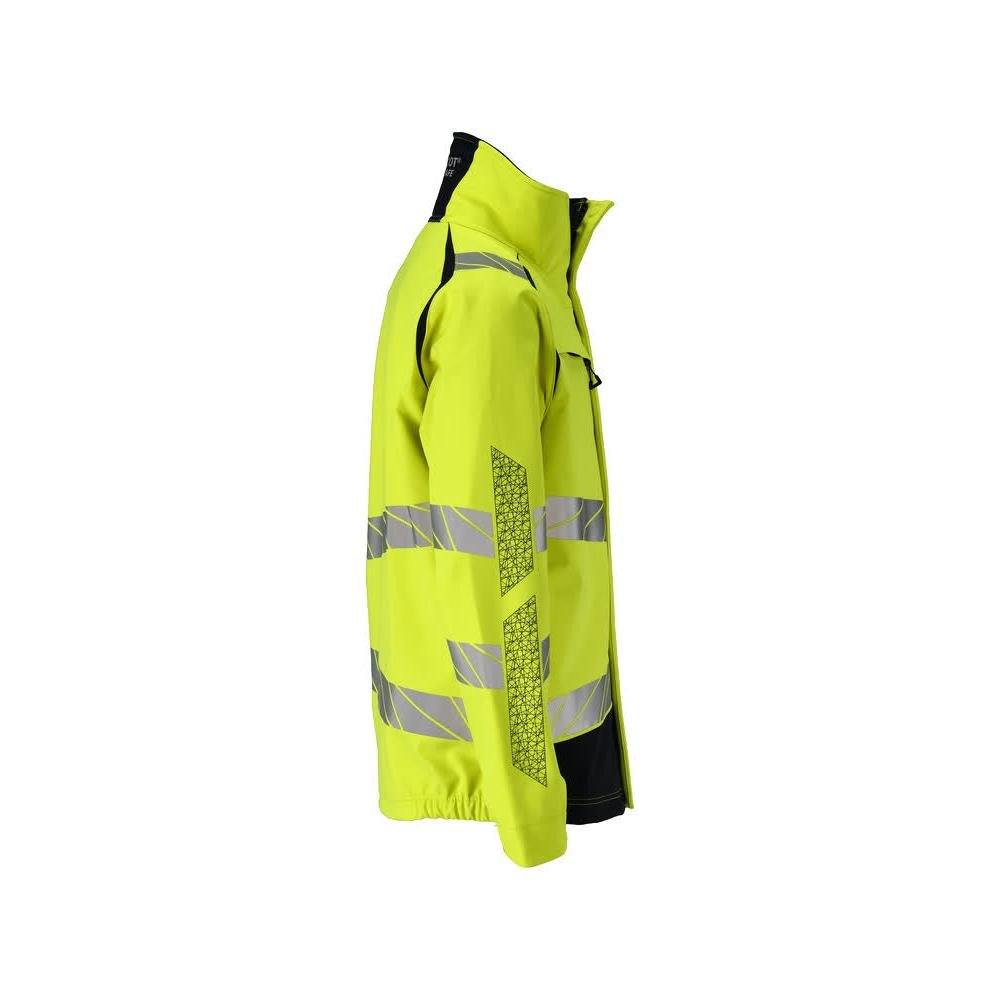 Μπουφάν Soft Shell Jacket Soft Shell Multisafe, hi-vis κίτρινο/μαύρο-μπλε