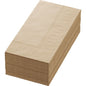 Ένα πακέτο με 300 Duni GmbH Zellt.-Serv.40x40 2lg BF Meadow Naturservietten, υψηλής ποιότητας με σχέδιο στο περίγραμμα, τακτοποιημένα σε στοίβα σε λευκό φόντο.