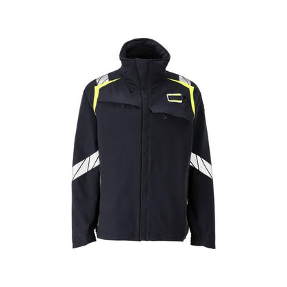 Μπουφάν, ULTIMATE STRETCH μπουφάν εργασίας Multisafe, μαύρο μπλε/hi-vis κίτρινο