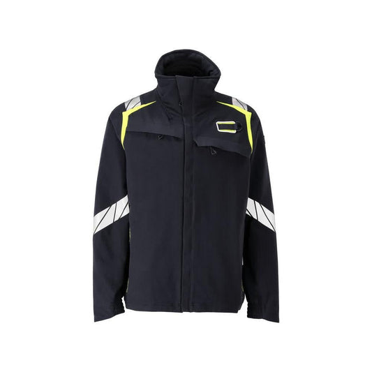 Μπουφάν, ULTIMATE STRETCH μπουφάν εργασίας Multisafe, μαύρο μπλε/hi-vis κίτρινο