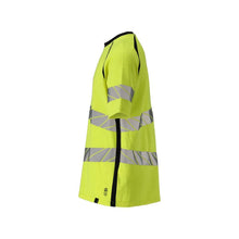 T-shirt, μοντέρνα εφαρμογή T-shirt Multisafe, hi-vis κίτρινο/μαύρο-μπλε