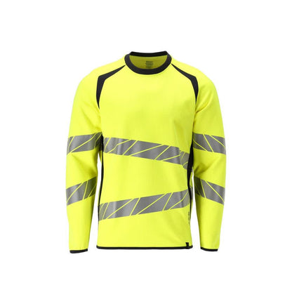 Φούτερ, μοντέρνα εφαρμογή Φούτερ Multisafe, hi-vis κίτρινο/μαύρο-μπλε