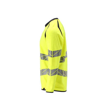Φούτερ, μοντέρνα εφαρμογή Φούτερ Multisafe, hi-vis κίτρινο/μαύρο-μπλε