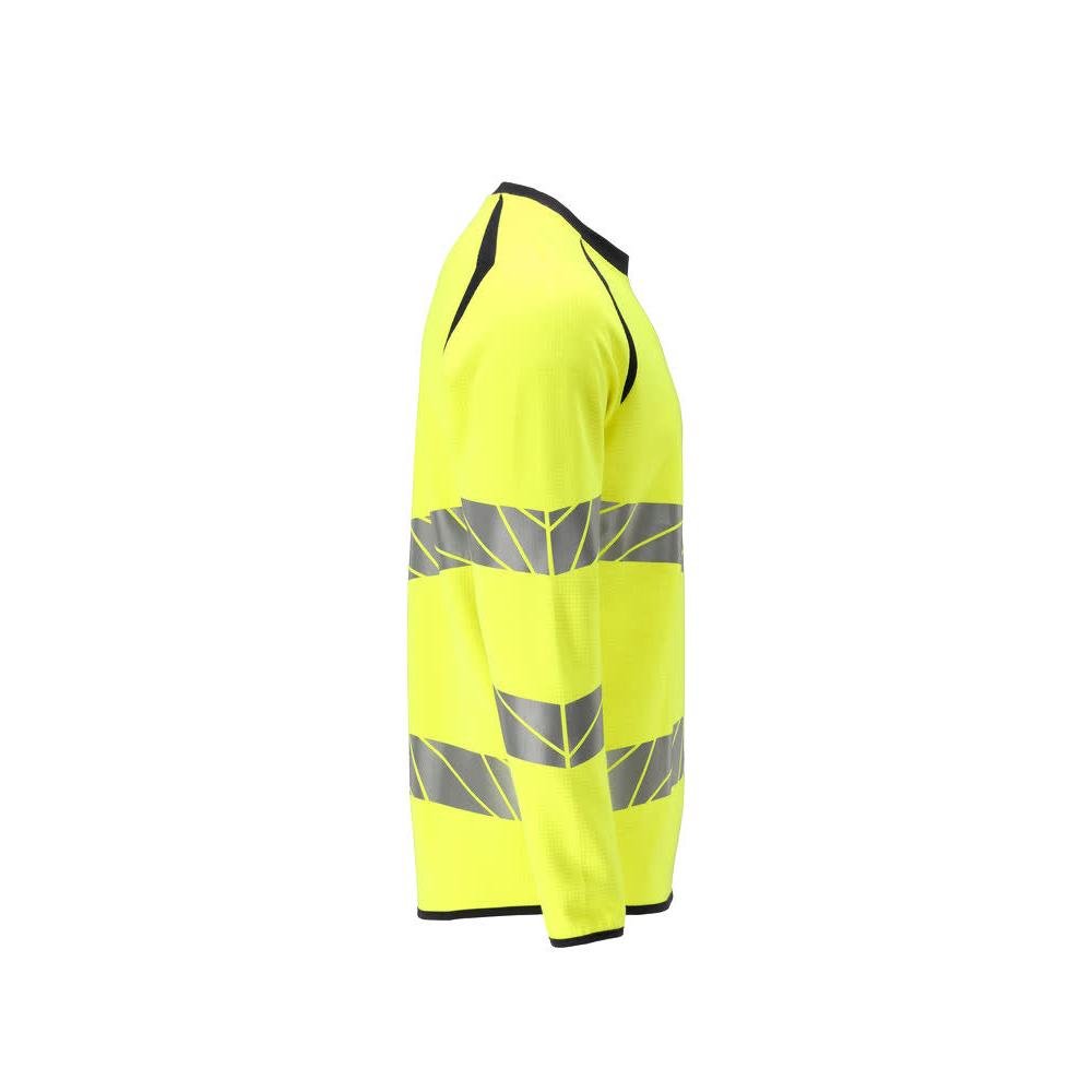 Φούτερ, μοντέρνα εφαρμογή Φούτερ Multisafe, hi-vis κίτρινο/μαύρο-μπλε