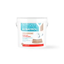 BAYROL Aquabrome® ταμπλέτες βρωμίου 5 kg κάδος για τη μόνιμη απολύμανση πισινών