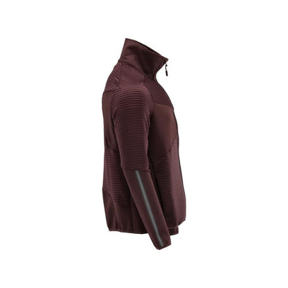 Πουλόβερ φλις με μπουφάν microfleece με φερμουάρ