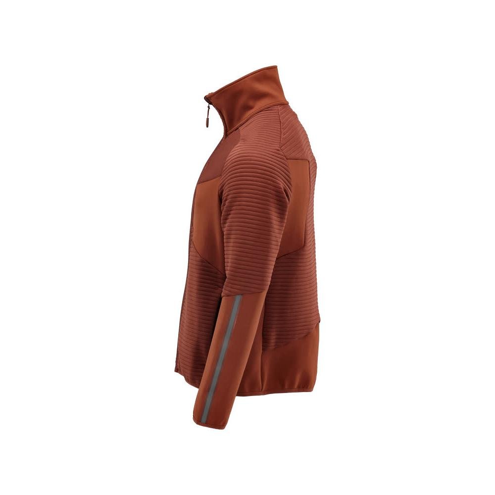 Πουλόβερ φλις με μπουφάν microfleece με φερμουάρ