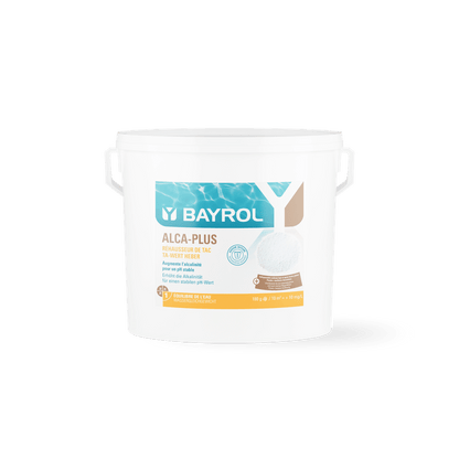 Κόκκοι BAYROL Alca-Plus® για διόρθωση ασταθών τιμών pH