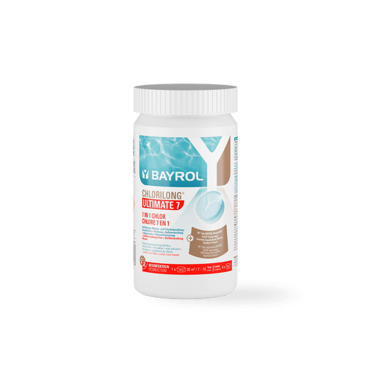 BAYROL Chlorilong® ULTIMATE7 διφασικά δισκία χλωρίου με 7 λειτουργίες